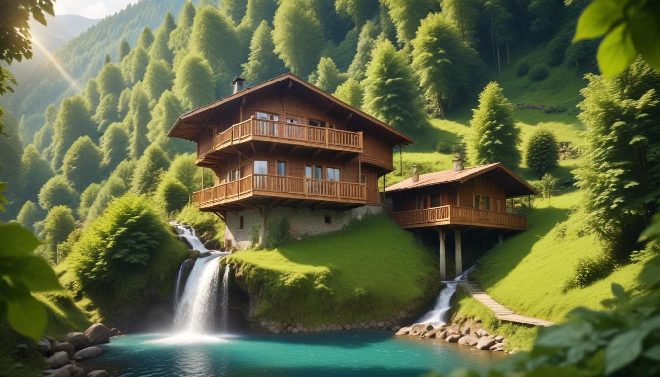 Artvin'in Doğasında Konaklama Fırsatları: Oteller, Pansiyonlar ve Bungalovlar